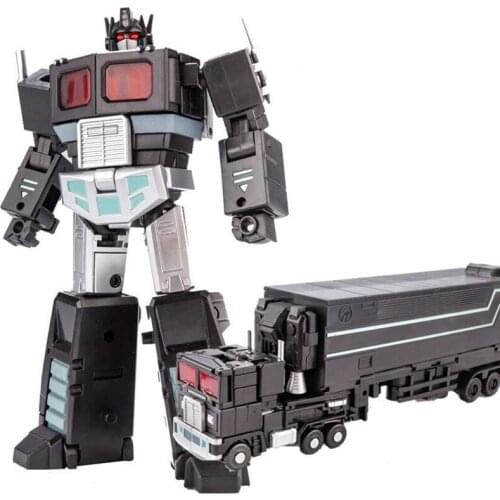 Jinbao Black mini 12.5cm Transformation Robot Model Toy anime Action Figure mpp10B With Trailer Roller Flying Backpack Kids toys