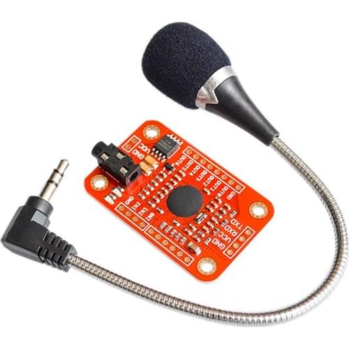 Speed Recognition Voice Recognition Module V3 Compatible with for Arduino Support 80 Kinds of Voice DC 4.4 -5.5 V High Accuracy