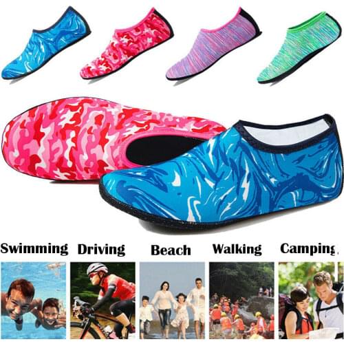 2019 New Unisex Barefoot Water Skin Shoes Aqua Socks for Beach Swim Surf Yoga Exercise Sports Socks