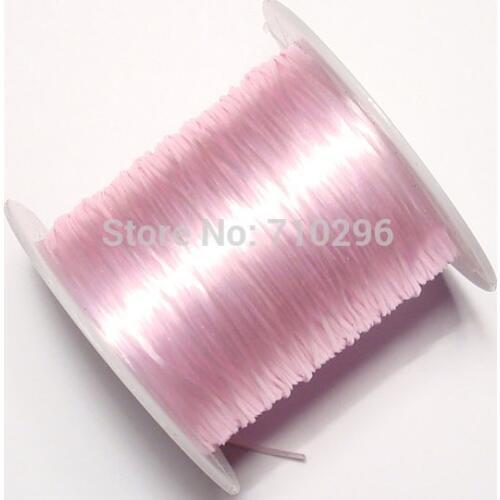 Worth buying!Bead string.Threading materials 70metres of strong and stretchy Pink Elastic
