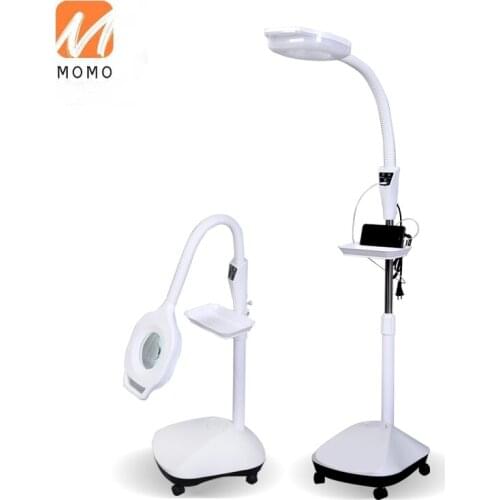LED Beauty Salon Special Cold Light Lamp Magnifying Glass Tattoo Lamp Beauty Lamp Nail Tattoo Eyebrow Shadowless Floor Lamp