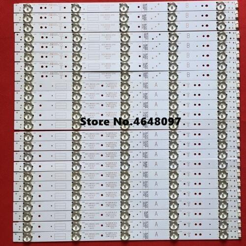 LED Backlight strip 5 lamp For LG 65"TV 65UH5500 5835-W65002-LR40 5835-W65002-0P40 V650DJ4-QS5 65K2 65M6E LR10 0P10
