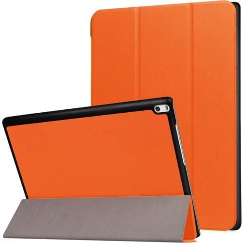 Ultra Slim Tri-Fold PU Leather Case Stand Cover for Lenovo TAB 4 10 Plus TB-X704N TB-X704F TB-X704 Tablet Screen Protector Film
