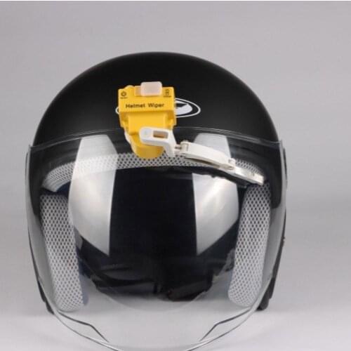 Universal Mini Electric Wiper For Motorcycle Helmet Windshield Wiper Windshield Wiper Blade Restorer Wipers Tool Scratch Repair