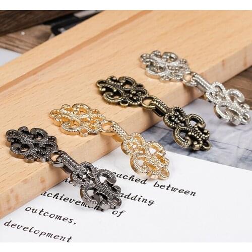 High Quality 1pcs Metal Button DIY Fashion Coat Suit Trench Coat Cloak Metal Button 4.4CM*1.5CM Button