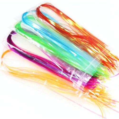 2MM 9 Optional Colors Streamers Fibers Durable Synthetic Fly Tying Materials 30cm Hard Fiber for Clousers/Deceivers