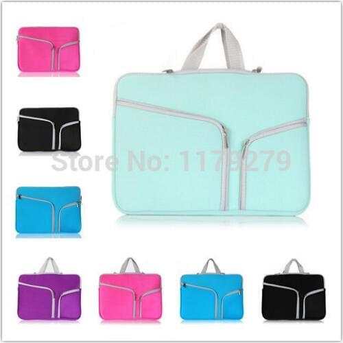 2016 Zipper Sleeve Bag Cover Case for apple Macbook Pro11 13 15 retina for macbook air 13 11 Laptop Carry Sleeve Bag Case Cover