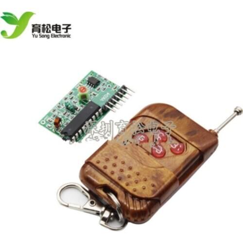 2262/2272 four-way wireless remote control kit M4 non-locking receiving board with four-button wireless remote control