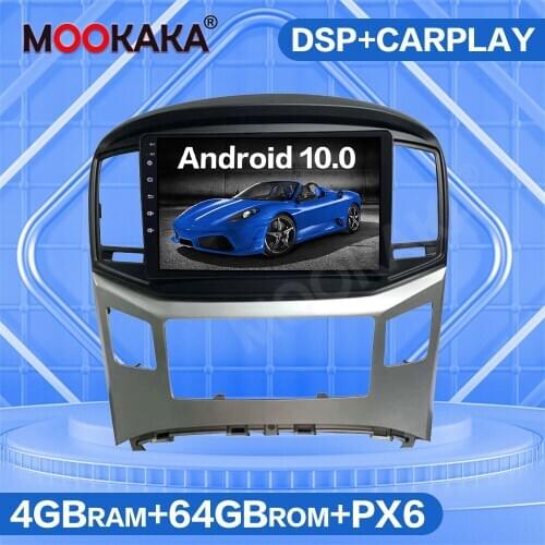 4G SIM LTE Android 10.0 64G DSP Car Radio GPS Navigation For Hyundai H1 2016 - 2019 Multimedia Player Auto Stereo Audio Headunit