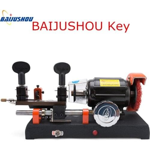 DEFU 2AS Car And House Key Cutting Machine Horizontal Key Cutter 220V/110V Key Duplicating Machine