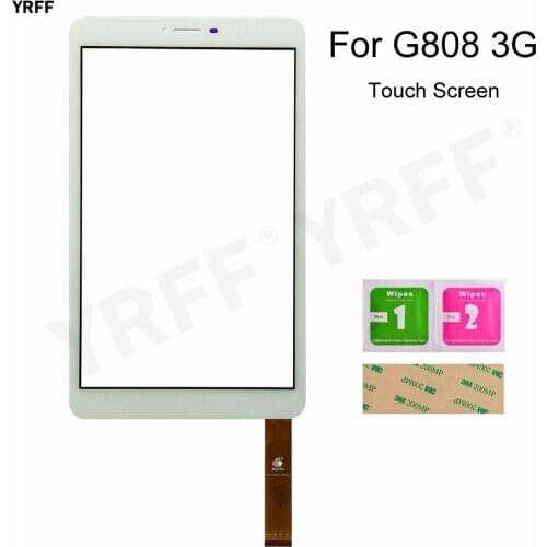 For G808 3G TPC1965Z VER3.0 Tablet Touch Screen Digitizer Front Panel Glass Sensor Assembly Parts