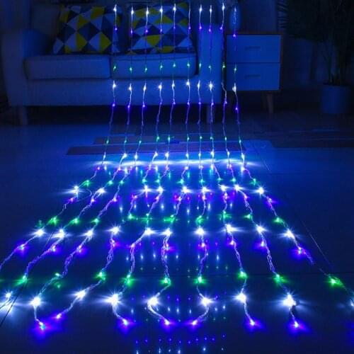 Holiaday Outdoor Waterproof Color Light String Christmas Decoration for Garden Home Decor Wedding Party Xmas Decoration Garland