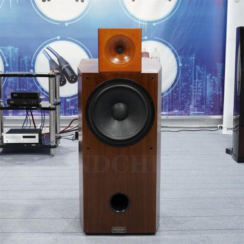 M-012 12 Inch Passive HiFi Speaker Fever Grade Wooden Twelve Household 15 Imported 10 Horn Coaxial Woofer 150W