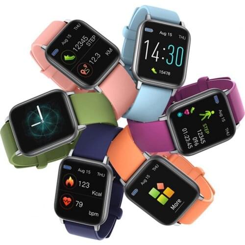 S50 Multifunctional Waterproof Plastic Men Women Smart Watch Thermometer Heart Rate Pressure Monitor for Outdoor Sports