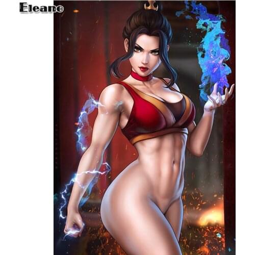 Custom print game woman Magician Sexy Anime girl Art Posters HD wall art Canvas Painting for living room home decor picture