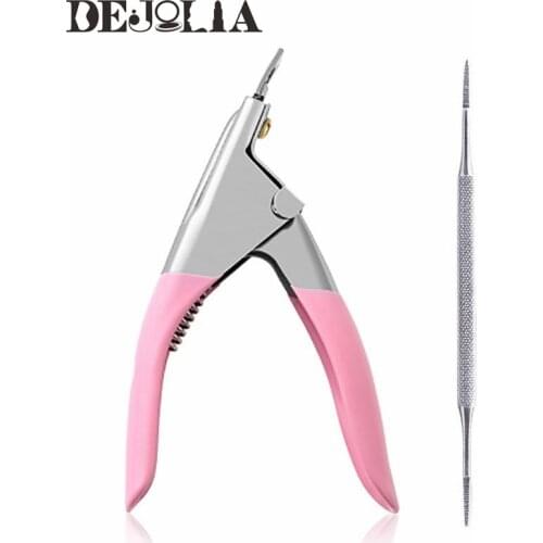 Toe Nail Clipper Cutter Paronychia Correction Manicure Tool Professional U One Word Nail Tips Edge Cutters Stainless Steel Tool