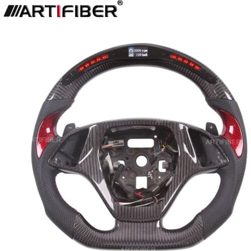 LED Performance Carbon Fiber Steering Wheel for Chevrolet C7