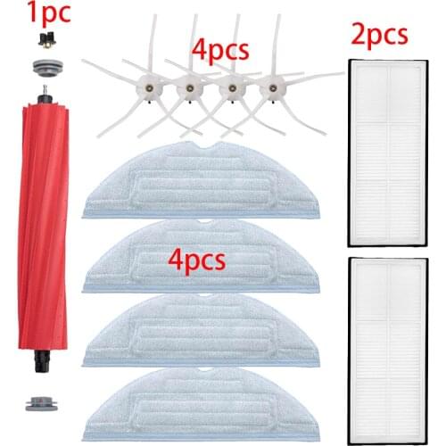High Quality Microfiber Pro-Clean Mopping Cloths Side Brush for Xiaomi Roborock S7 S70 S75 S7Max S7MaxV T7s Parts