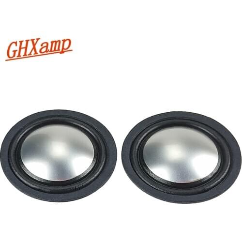 25.5mm Tweeter Speaker Aluminum Film Diaphragm Dome Treble Speaker Coil Rapeir Speaker Accessories 2pcs