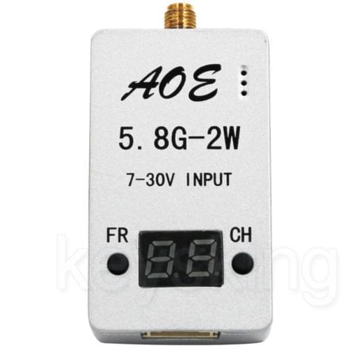 5.8Ghz 2000mW 2W 32CH Wirless Audio Video AV TS933 Transmitter for 5.8G Multicopter Car Video Backview System Wifi Aerial Photo