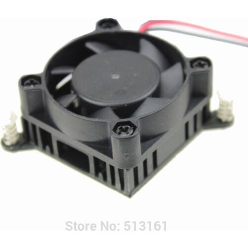 5 Pieces 2Pin Aluminum Nothbridge Cooling Fans Heatsink DIY Cooler Fin Radiator