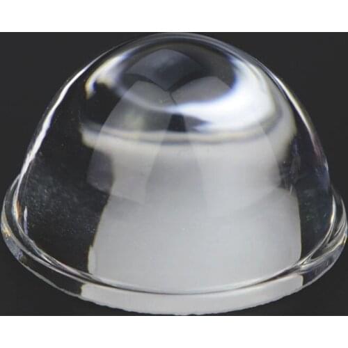 34.2mm Aspheric Desgin Focal Length 12mm Plano LED Convex Optical Glass Lens Focus 1PC Focus Condensing Lens