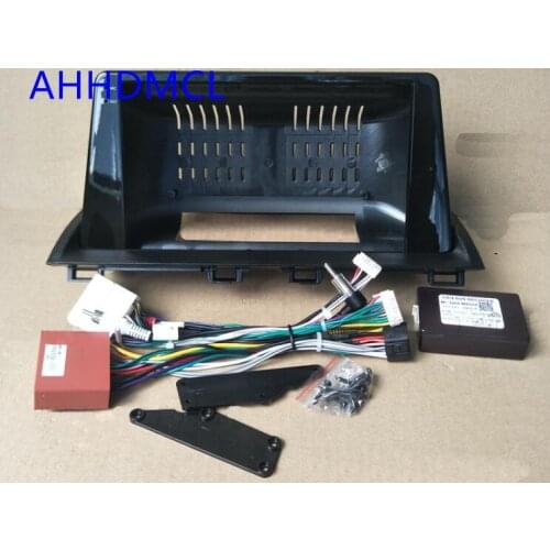 Car Fascias Navigation Dash Frame Kit For 9" Universal Android Multimedia Player For Mazda Axela High Configuration 2014-2016