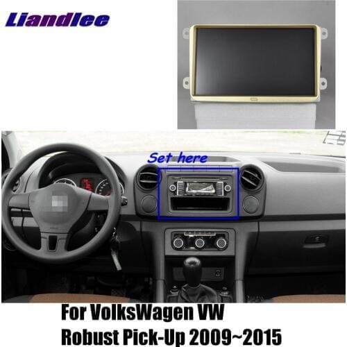 Car Android Vehicle GPS For VolksWagen Robust Pick-Up 2009-2015 Radio Player GPS NAVI Maps HD TV Multimedia No CD DVD