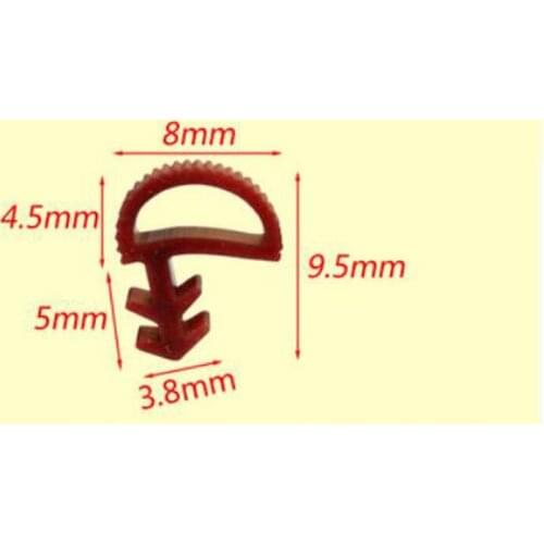 5M TPV rubber sealing strip wooden door window weather strip