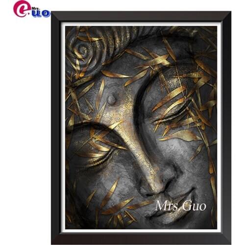 5d Lord Buddha Diamond Painting,Full Square Round Drill Religion Mosaic Picture Diamond Embroidery Cross Stitch Handmade Gifts