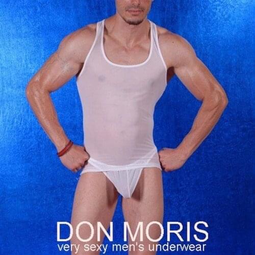 Don Moris DM080891 Male Undershirt Linen