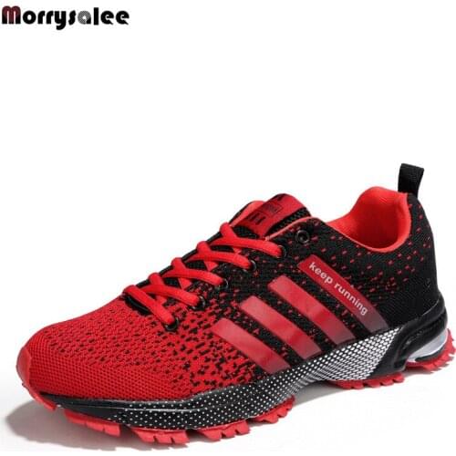 New 2021 Men Running Shoes Breathable Outdoor Sports Shoes Lightweight Sneakers for men Comfortable Athletic Training Footwear