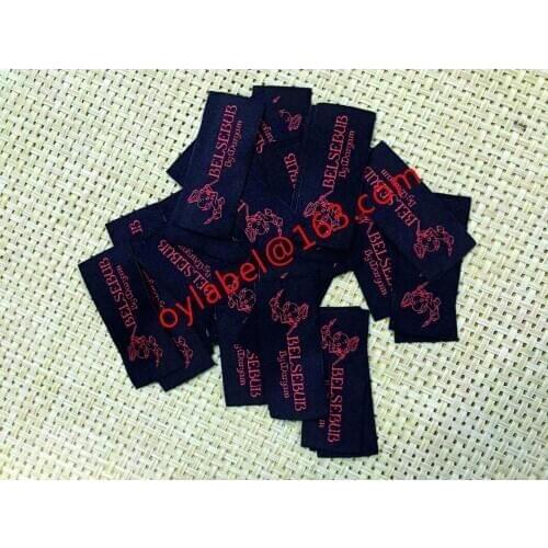 OEM Garment labels clothing labels / woven label/ main label