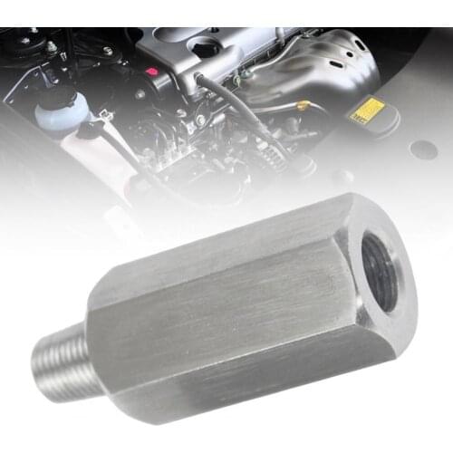 Sturdy Compact 1/8 NPT Stainless Steel Turbo Oil Pressure Sensor Tee Adapter for Car