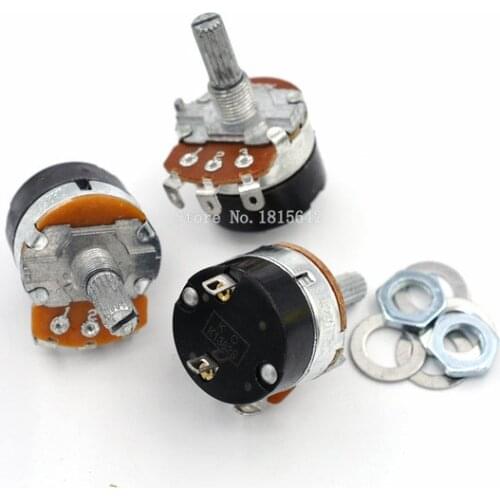 1PCS WH138-1 adjustable resistance speed regulator with switch potentiometer WH138-1 B5K B10K B20K B50K B100K B250K B500K