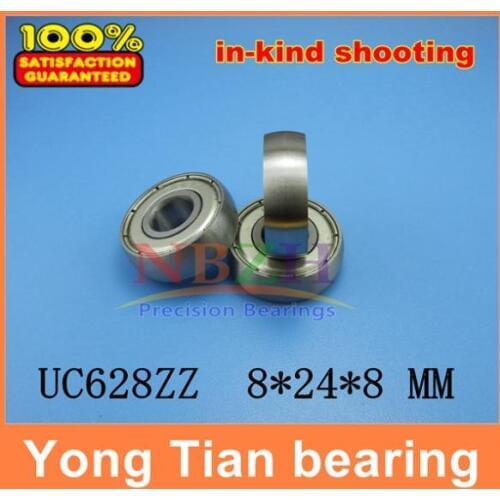 Car sliding door pulley spherical bearings UC628ZZ 8*24*8 mm arc track pulley