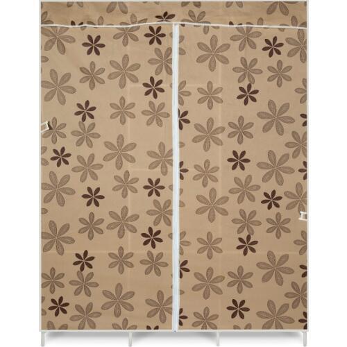 Super discount! folding wardrobe CBME125-3 FLOWER
