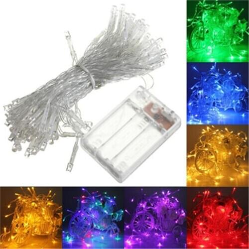 LED battery garland lights 2M 3M 5M 10M LED string lights, weddings, family gatherings, fairy tale gardens, Christmas decoration
