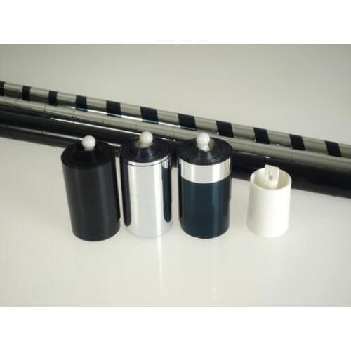 Triple Color Changing Cane (black-bright silver-black&silver) - Magic Tricks,Stage Magic,Party Magia Show,Illusions