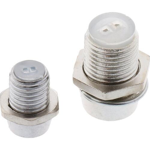 Pack Of 20 5mm 3mm LED Light Holder Lighting Emitting Diode Parts Sliver