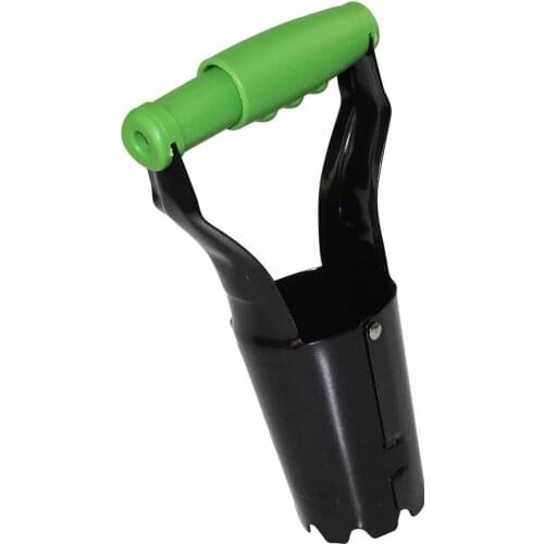 TOTNEND 1Pcs Carbon Steel Manual Weeding Shovel Weeder Doliform Gardening Weeding Transplanting Shovel Garden Tool