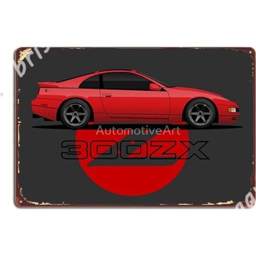 300zx Z32 Metal Signs pub Home Plates Design Tin sign Posters