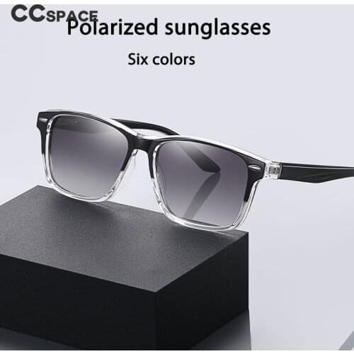 49940 Plastic Titanium Square Polarized Sunglasses Fashion Brand Designer Mens and Womens Shade Uv400 Retro Glasses