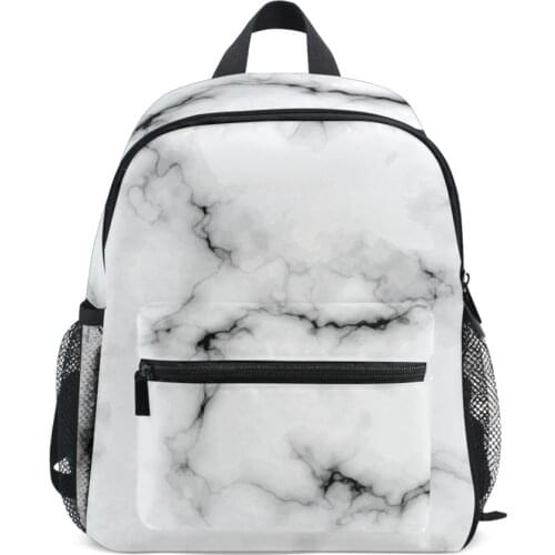 2020 New Children polyester Backpack for Teenagers boy Girls Large Capacity Bags Marbling Kindergarten Preschool Bag School Bags