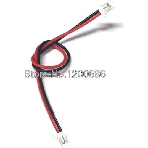1.0 pitch double-headed terminal wire 15CM long SH1.0 2P The same direction connector wire harness