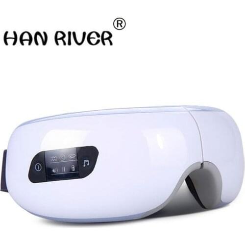 Electric Air pressure Eye massager with mp3.Wireless Vibration Magnetic heating therapy massage device.myopia care glasses