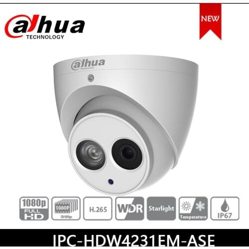 Dahua IP camera 2MP IPC-HDW4231EM-ASE security camera support POE IR Eyeball Network Camera