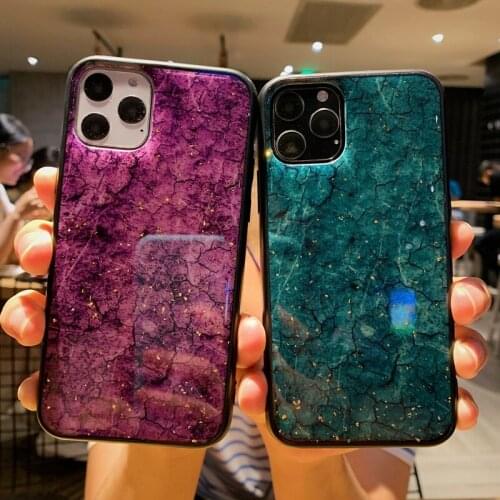 Marble Gold Foil Soft Silicone Back Cover For iPhone 5 5S SE 2020 8 7 6 6S Plus X XS XR TPU Phone Case For iPhone 11 Pro Max