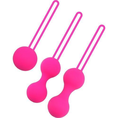 Kegel Balls Safe Silicone Smart Ball Ben Wa Ball Vagina Tighten Exercise Vibrator for Women Beginners & Advanced User