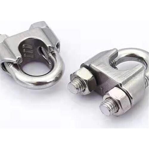 Stainless Steel U Shape Cable Wire Rope Clip Clamp/Fastener 12mm Cable Wire Rope Clips